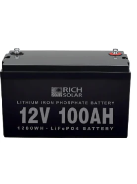 100Ah 12v Lithium Solar Battery by Rich Solar