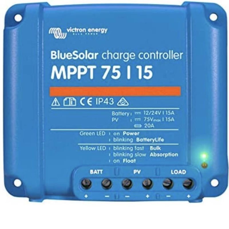 15A MPPT Blue Solar Charge Controller 75/15 by Victron Energy