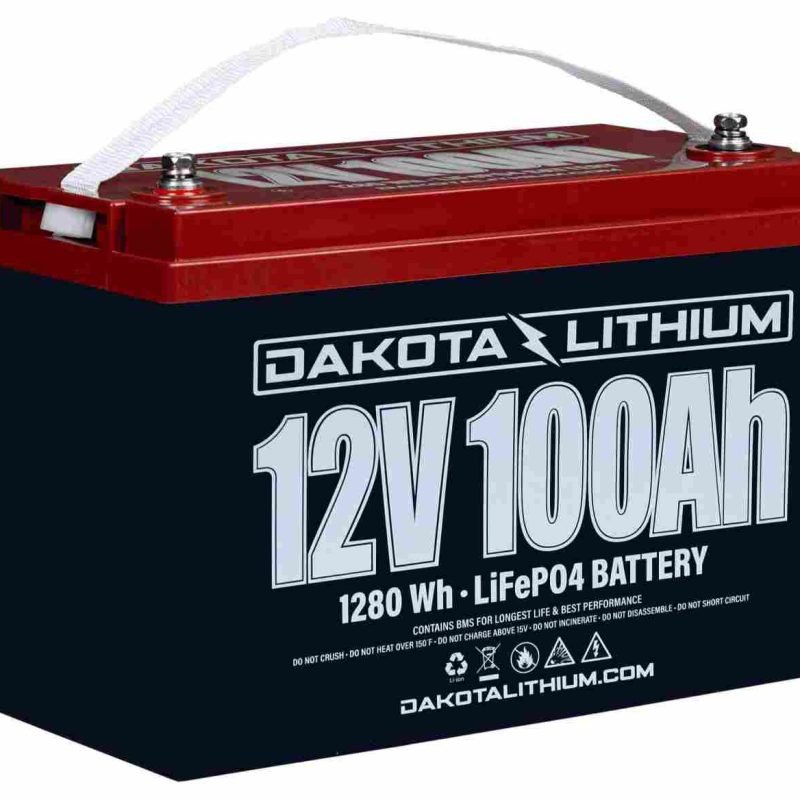 Dakota Lithium 12V 100Ah Deep Cycle LiFe PO4 Battery