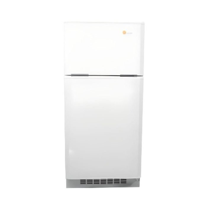 16 cu ft 454l sunstar-solar refrigerator white
